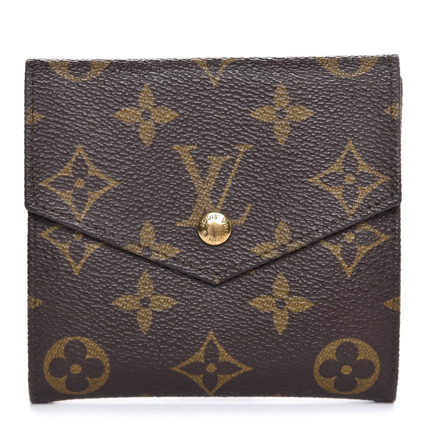 Monogram Porte-Monnaie Billets Cartes Credit Wallet