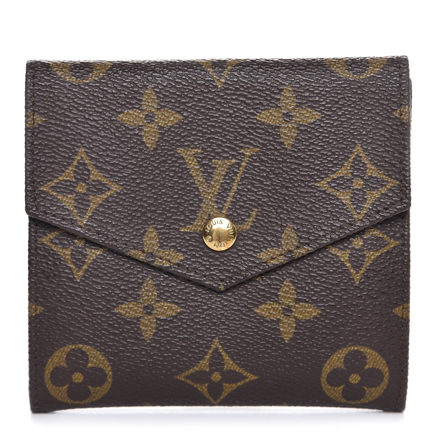 Louis Vuitton Monogram Porte-Monnaie Billets Cartes Credit Wallet 1 of 8