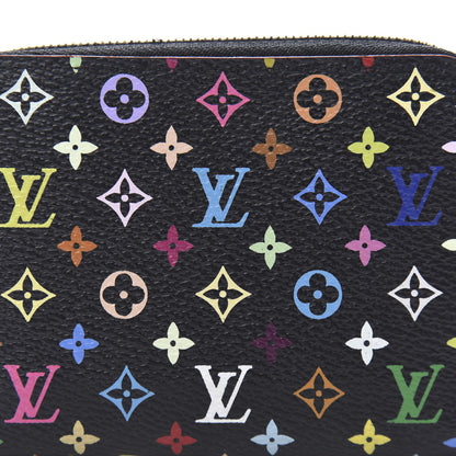 Louis Vuitton Monogram Multicolor Zippy Coin Purse Black Grenade 9 of 9