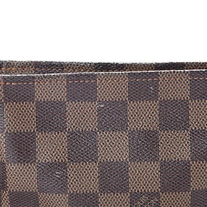Louis Vuitton Damier Ebene Trousse Make Up Bag Pochette 16 of 17
