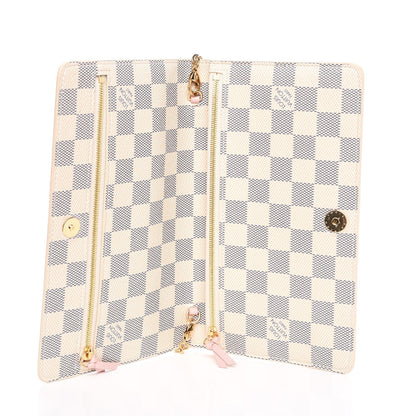 Louis Vuitton Damier Azur Summer Trunks Pochette Weekend 5 of 8