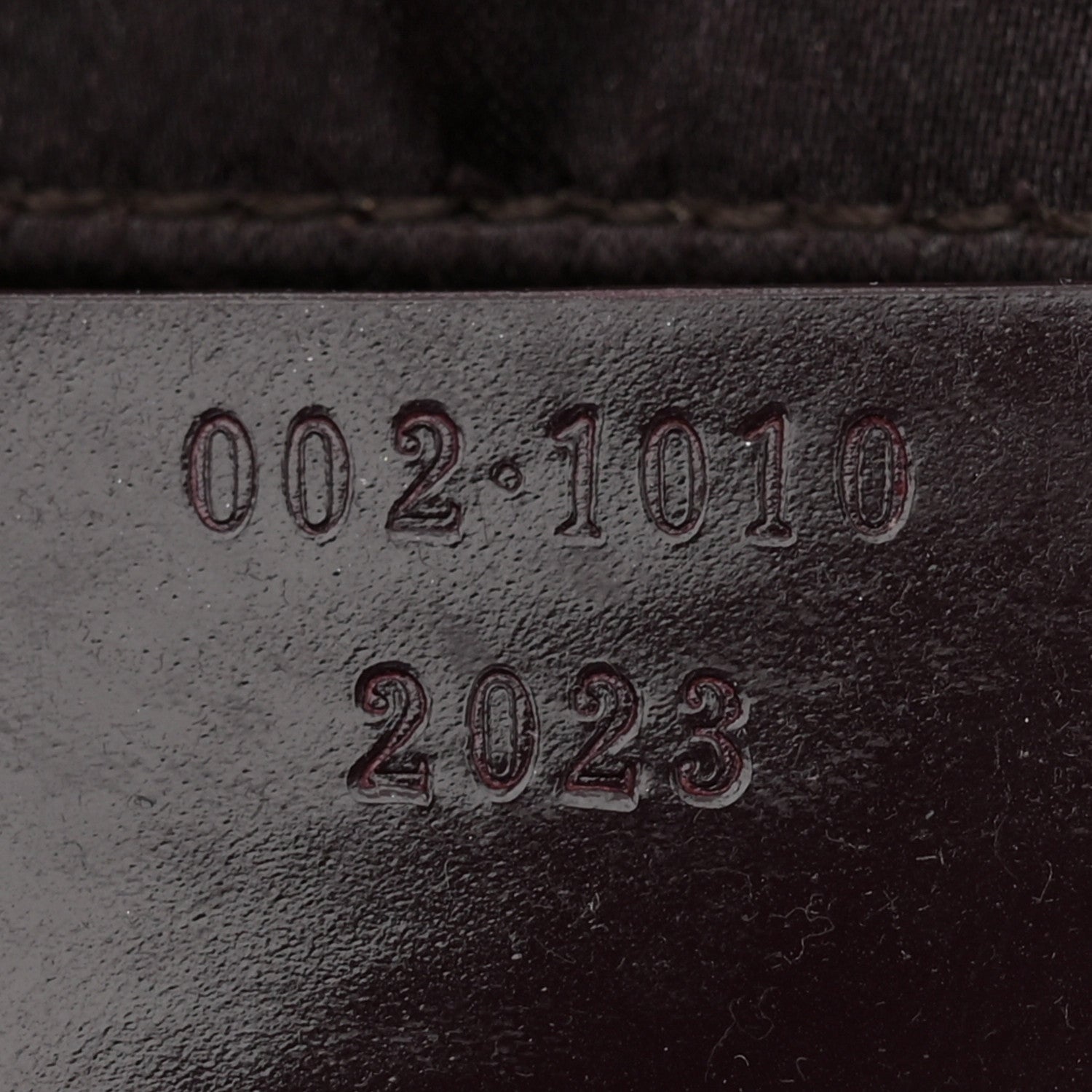 Gucci Satin Bamboo Handle Bag Brown 7 of 13