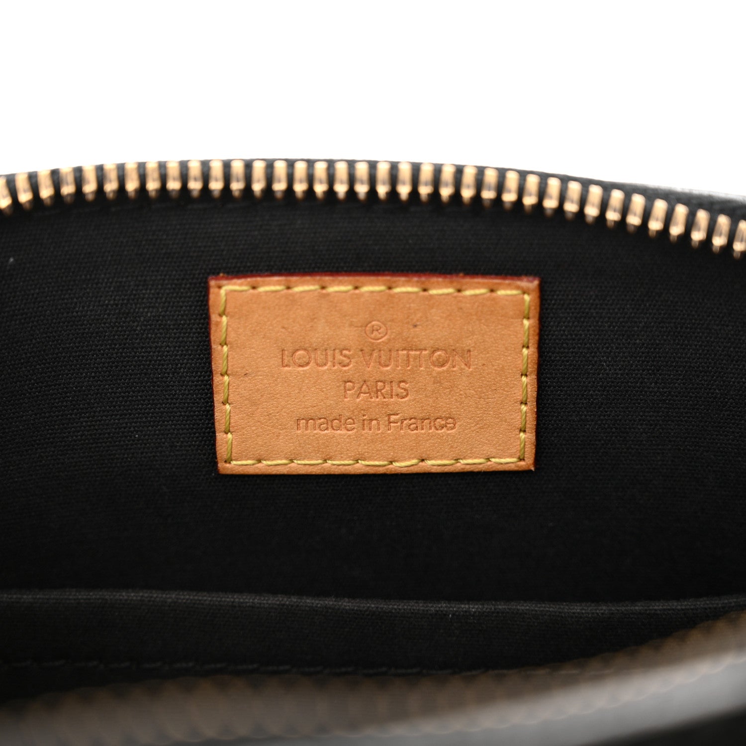 Louis Vuitton Vernis Alma BB Noir Magnetique 6 of 11