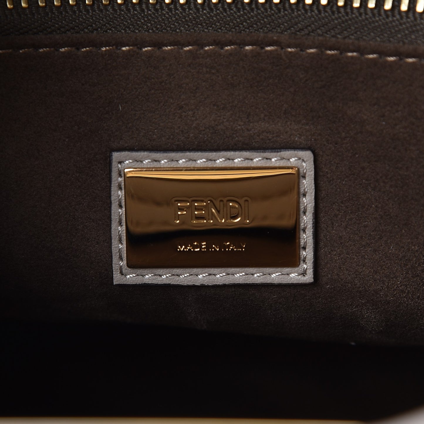 Vitello Seta Plexiglass Tortoise Medium Peekaboo Iconic Satchel Tortora