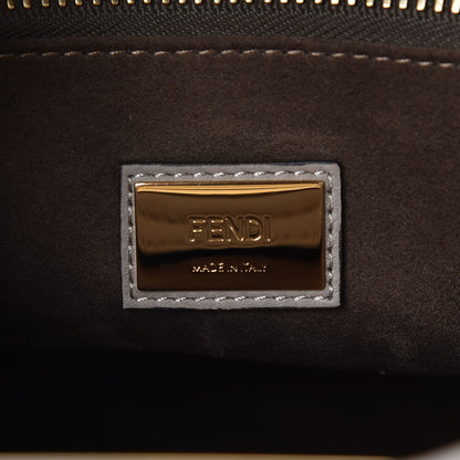 Fendi Vitello Seta Plexiglass Tortoise Medium Peekaboo Iconic Satchel Tortora 6 of 7