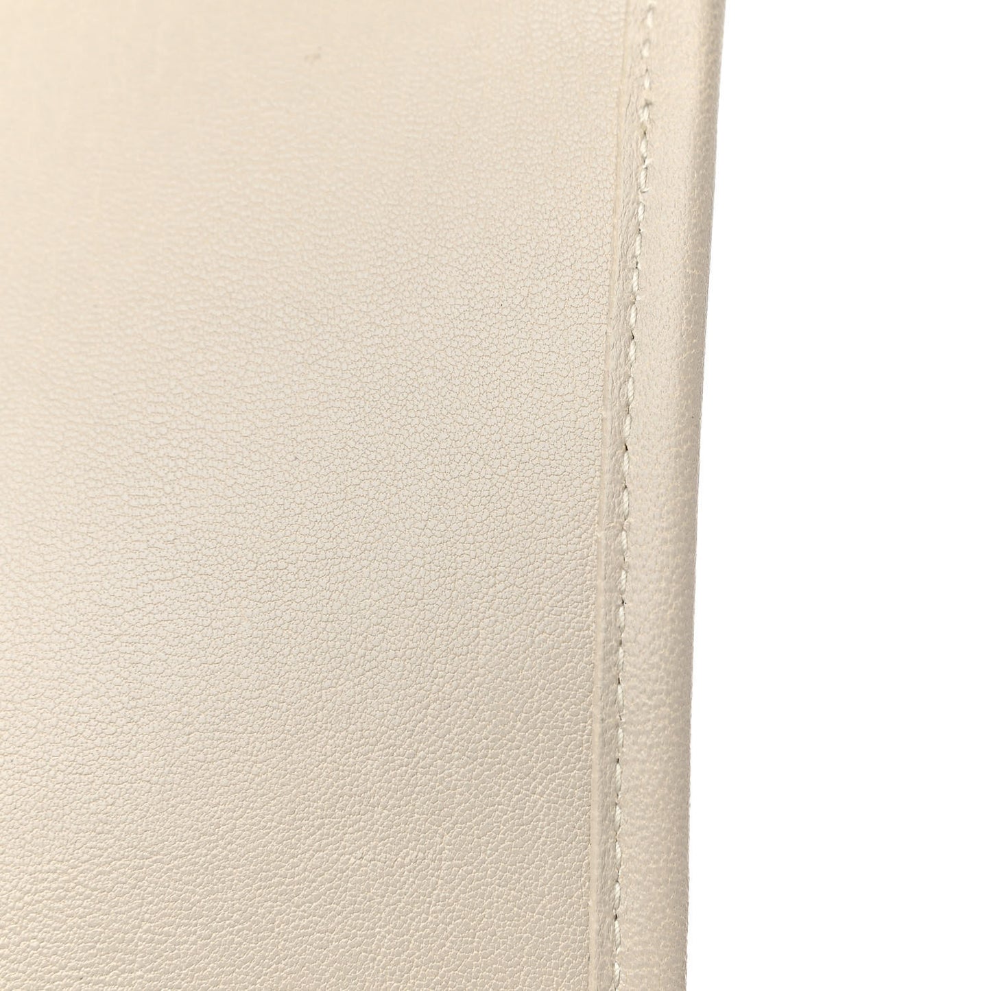 Lambskin Quilted Mini Becky Chain Bag Crema Soft
