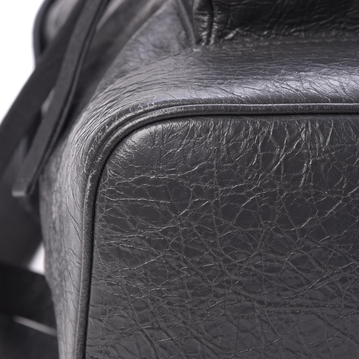 Balenciaga Agneau Classic Hardware Backpack Gris Fossile 10 of 13