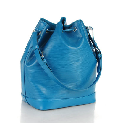Louis Vuitton Epi Noe NM Cyan 3 of 7