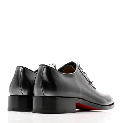 Christian Louboutin Calfskin Chambeliss Mens Derbies 43 Black 6 of 12