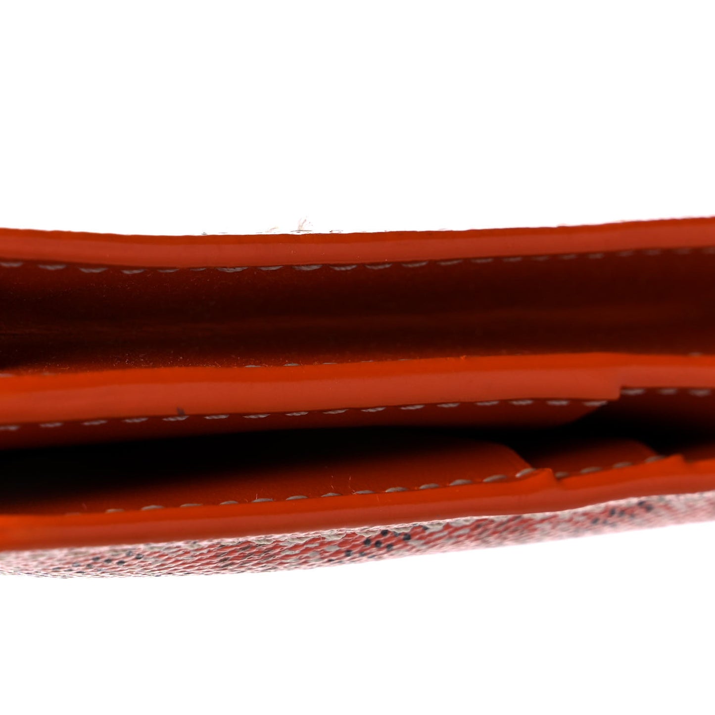 Goyardine Richelieu Wallet Orange