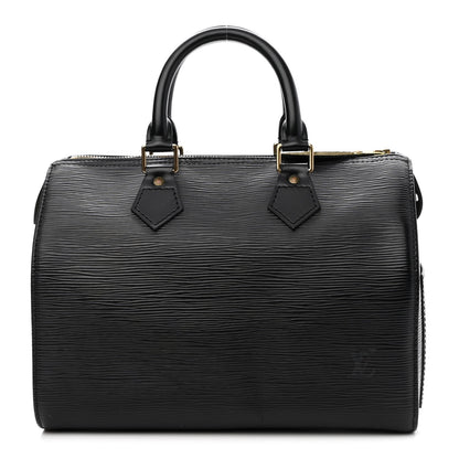 Louis Vuitton Epi Speedy 25 Black 1 of 9