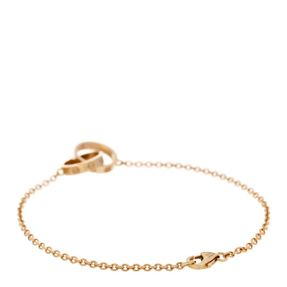 Cartier 18K Yellow Gold Interlocking LOVE Bracelet 2 of 5