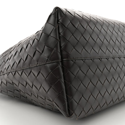 Bottega Veneta Calfskin Intrecciato Large Zipped Tote Fondant 9 of 11