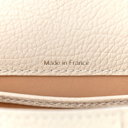 Delvaux Grained Calfskin Mini Brillant Satchel Ivory 5 of 8