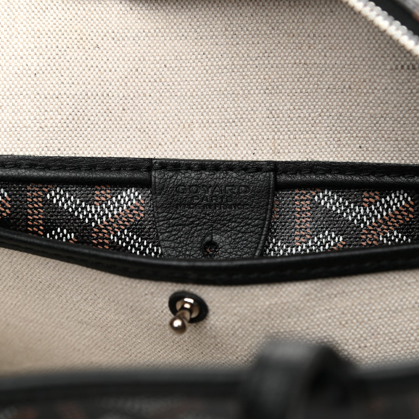 Goyardine Artois PM Black