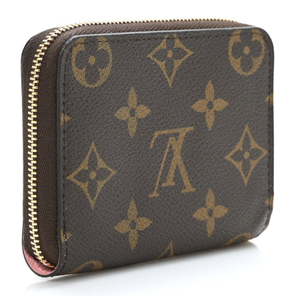 Louis Vuitton Monogram 2020 Christmas Animation Swing Ride Zippy Coin Purse Pink Poppy 3 of 6