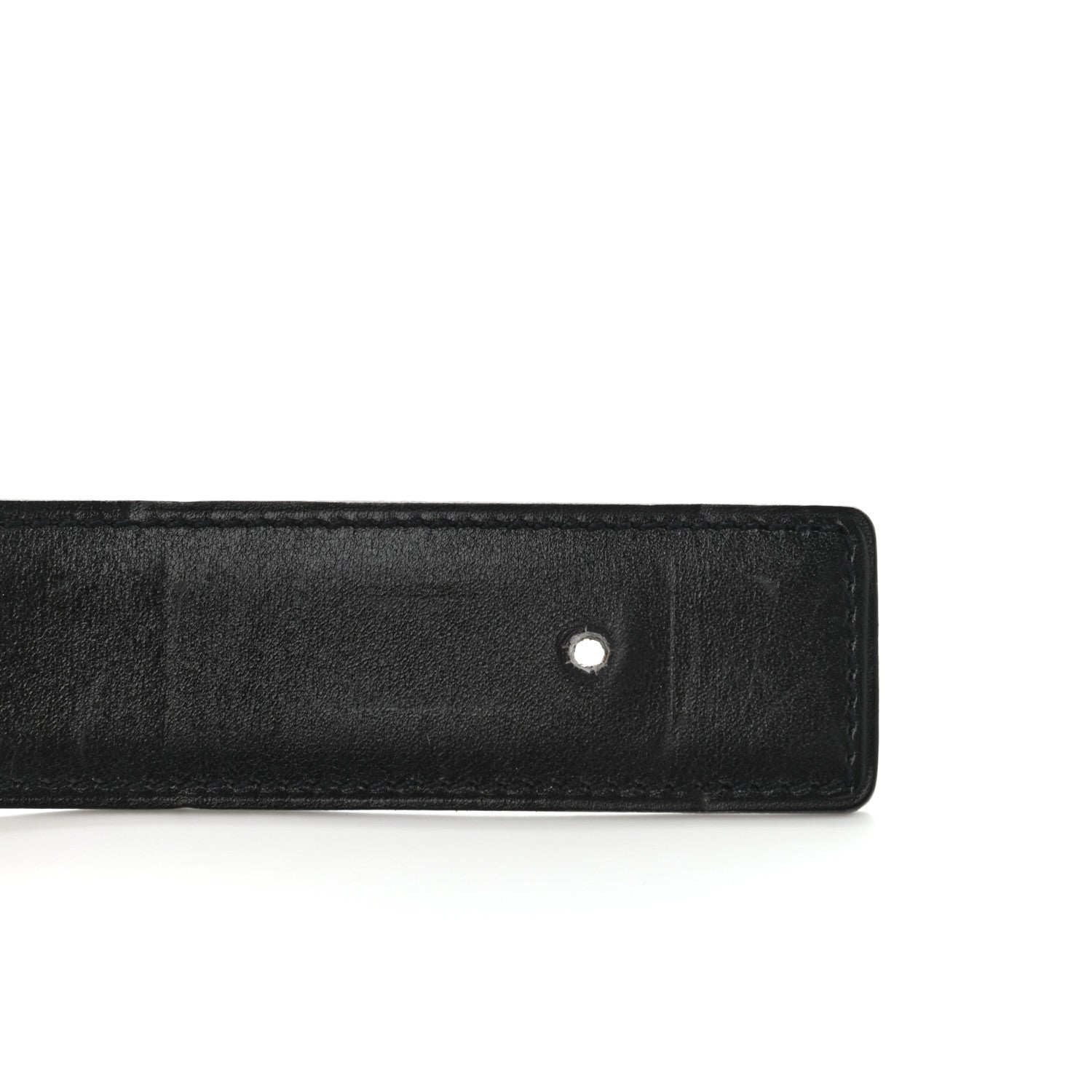Hermes Box 32mm Belt Strap 68 Black Vert Clair 7 of 9