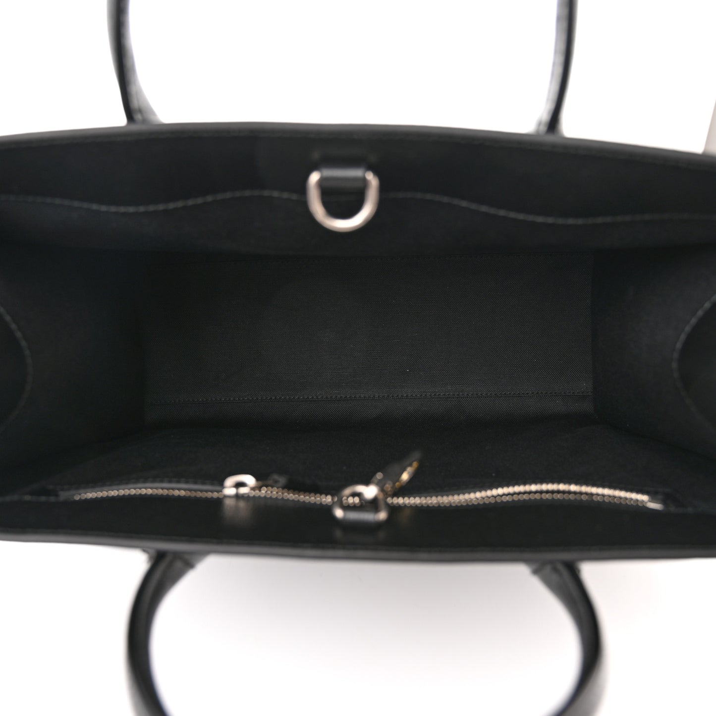 GG Supreme Monogram Azalea Calfskin Web Medium Retro Interlocking G Tote Bag Black