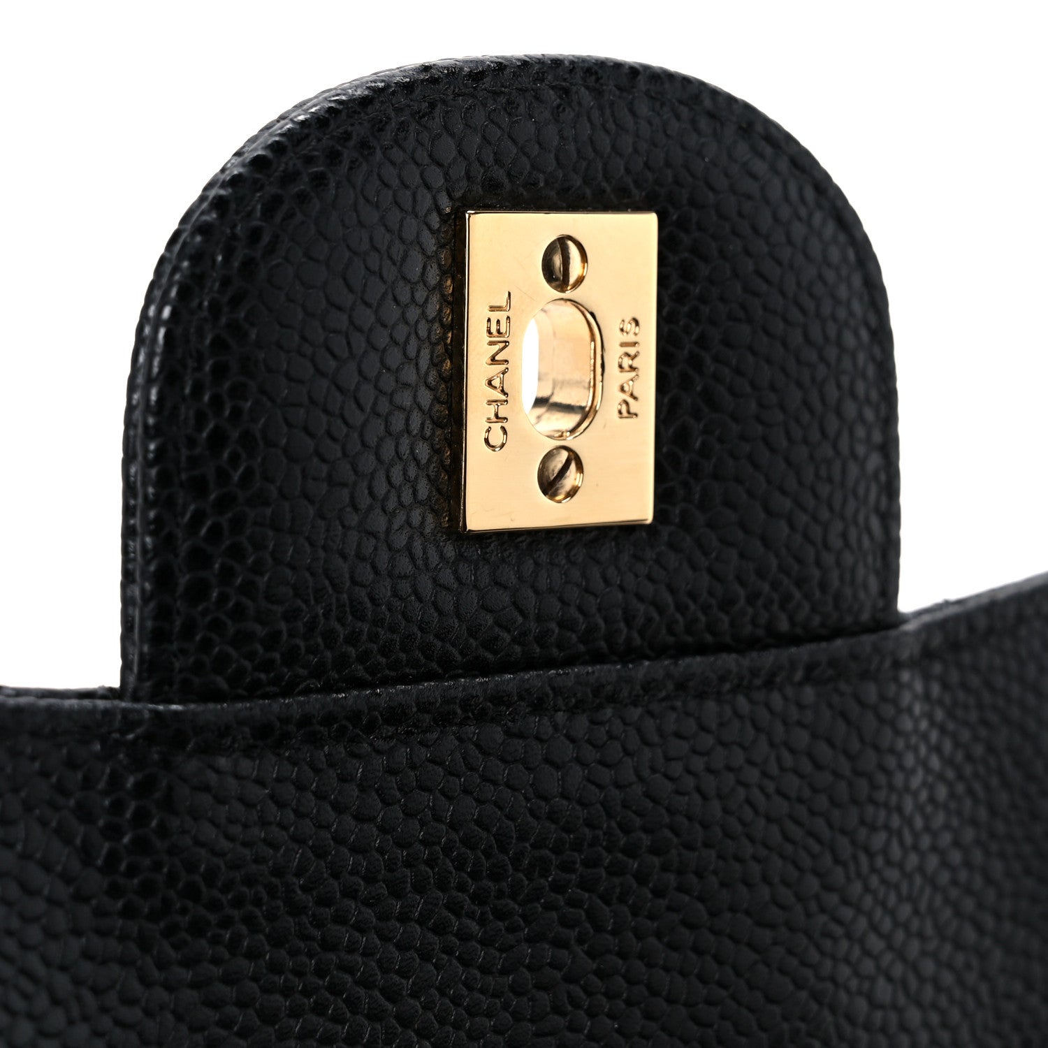 Chanel Caviar Quilted Jumbo Single Flap Black 7 of 11
