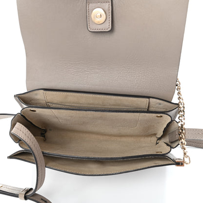 Chloe Suede Calfskin Small Faye Shoulder Bag Motty Grey 5 of 13