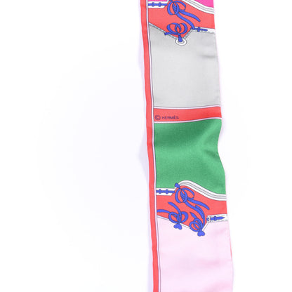 Hermes Silk Camails Twilly 3 of 4