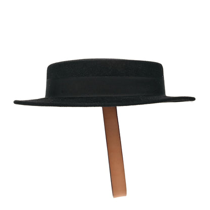 Gucci Felt Dame Hat L Black 3 of 8