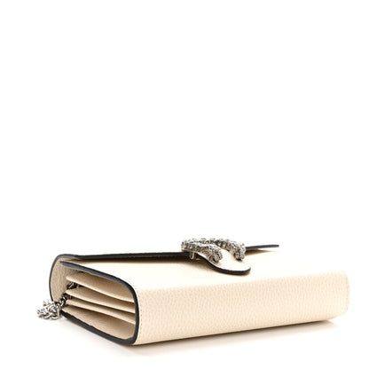 Gucci Dollar Calfskin Mini Dionysus Chain Wallet Mystic White 4 of 11