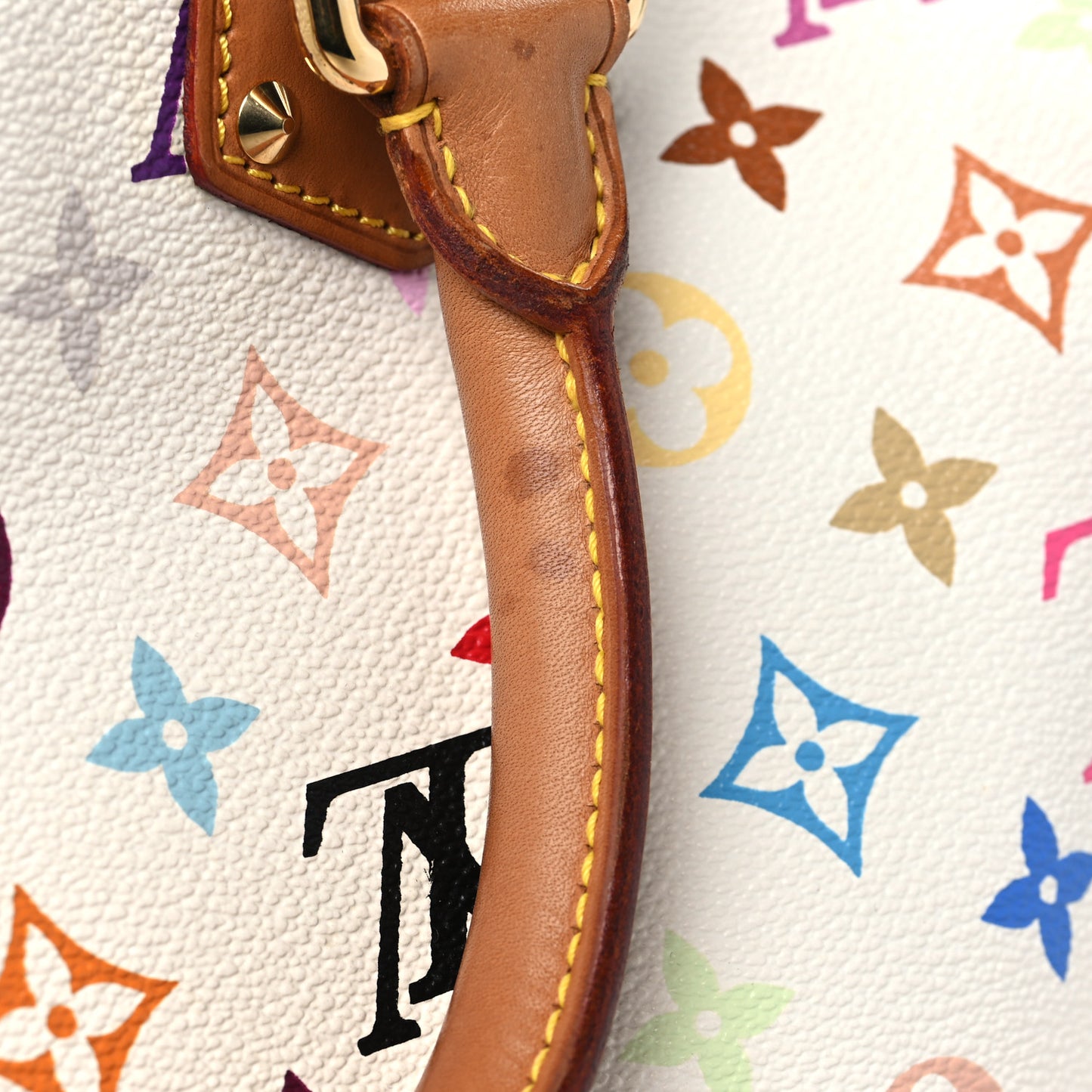 Monogram Multicolor Speedy 30 White