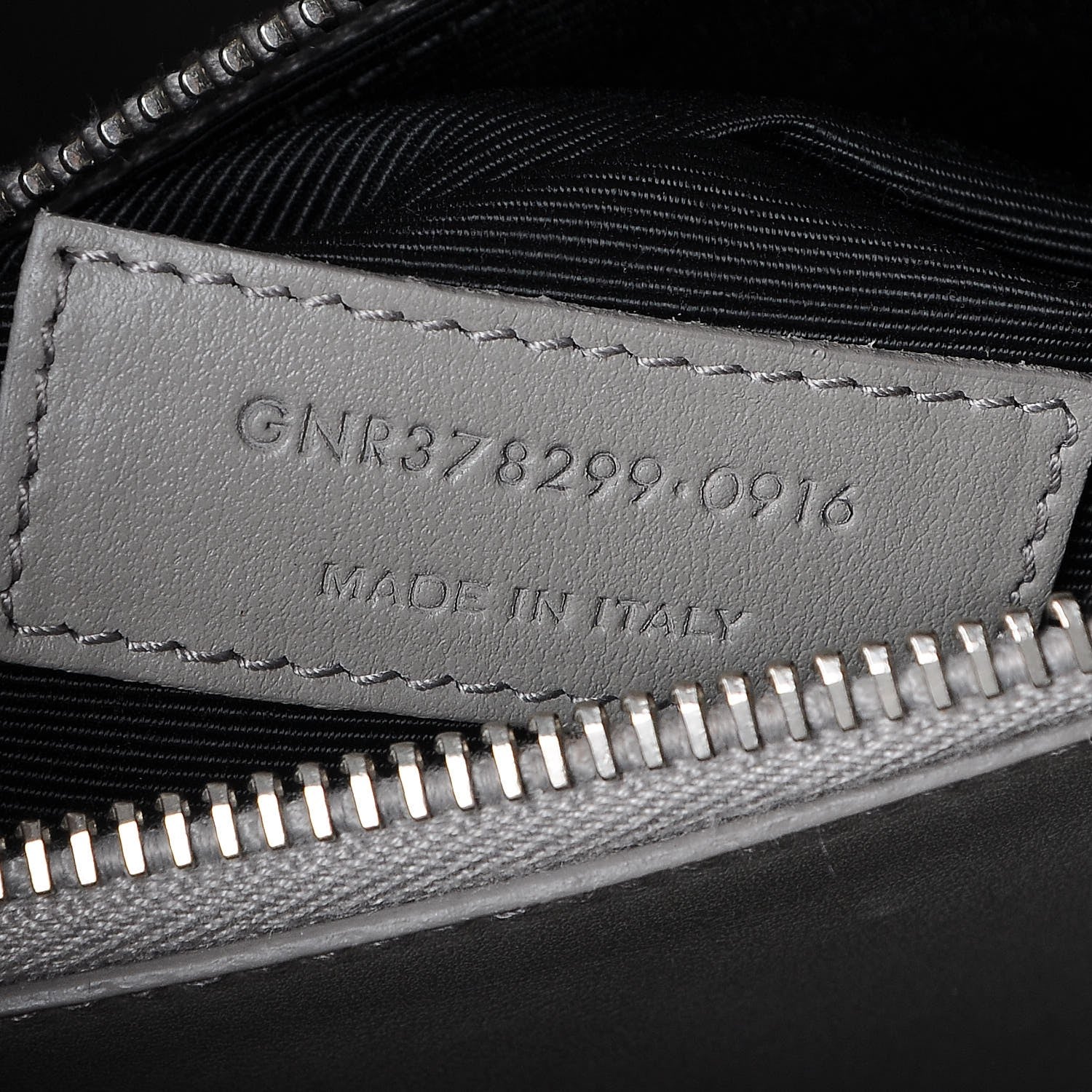 Saint Laurent Grained Calfskin Small Sac De Jour Pearl Grey 8 of 8