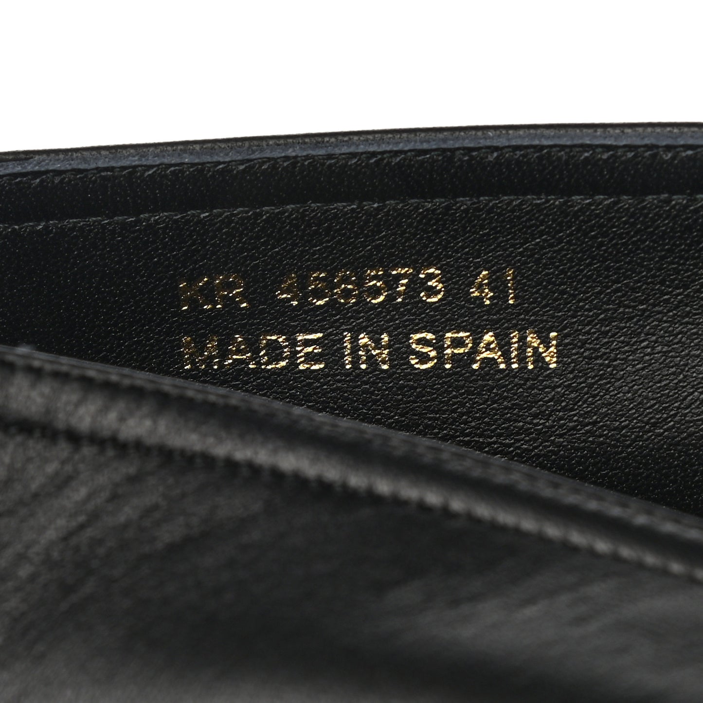 Lambskin Monogram Espadrilles 41 Black