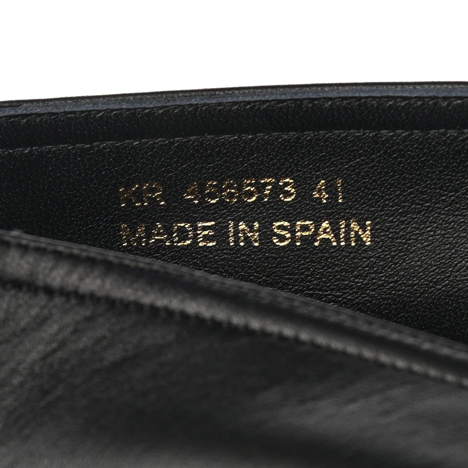 Saint Laurent Lambskin Monogram Espadrilles 41 Black 6 of 9