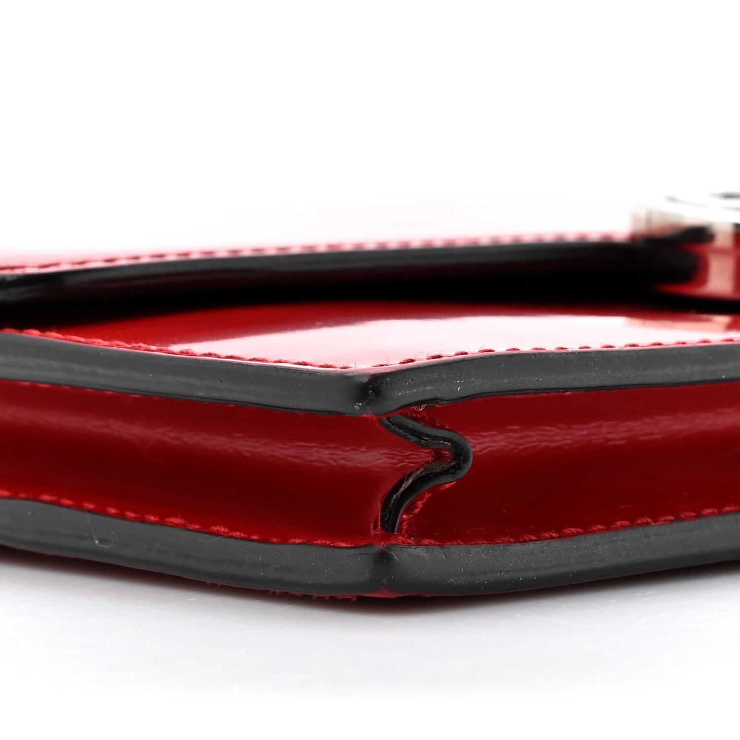 Gucci Shade Lux Calfskin Icon Wallet Hibiscus Red 10 of 17