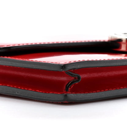 Gucci Shade Lux Calfskin Icon Wallet Hibiscus Red 10 of 17