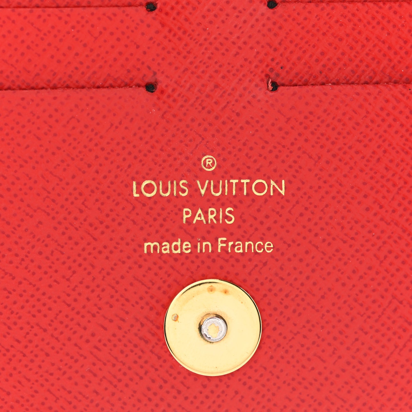 Monogram Adele Wallet Coquelicot
