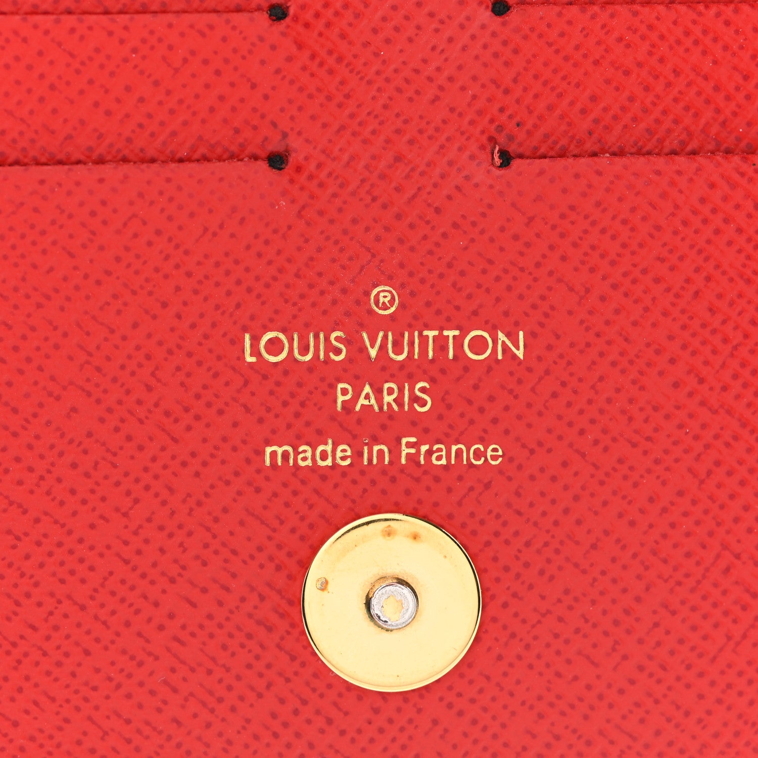 Louis Vuitton Monogram Adele Wallet Coquelicot 5 of 7