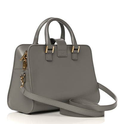 Saint Laurent Calfskin Monogram Baby Cabas Oyster Grey 4 of 10