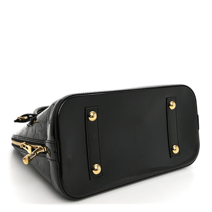 Louis Vuitton Vernis Alma PM Noir Magnetique 4 of 10
