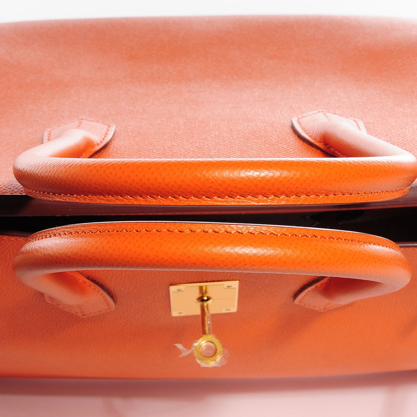 Epsom Birkin 35 Orange