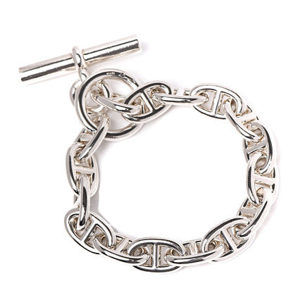 Hermes Sterling Silver PM Chaine D'Ancre Bracelet 1 of 6