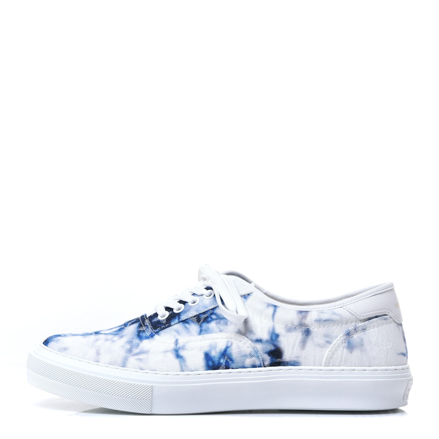 Louis Vuitton Denim Monogram Trocadero Tie Dye Sneakers 9 Marine 1 of 10
