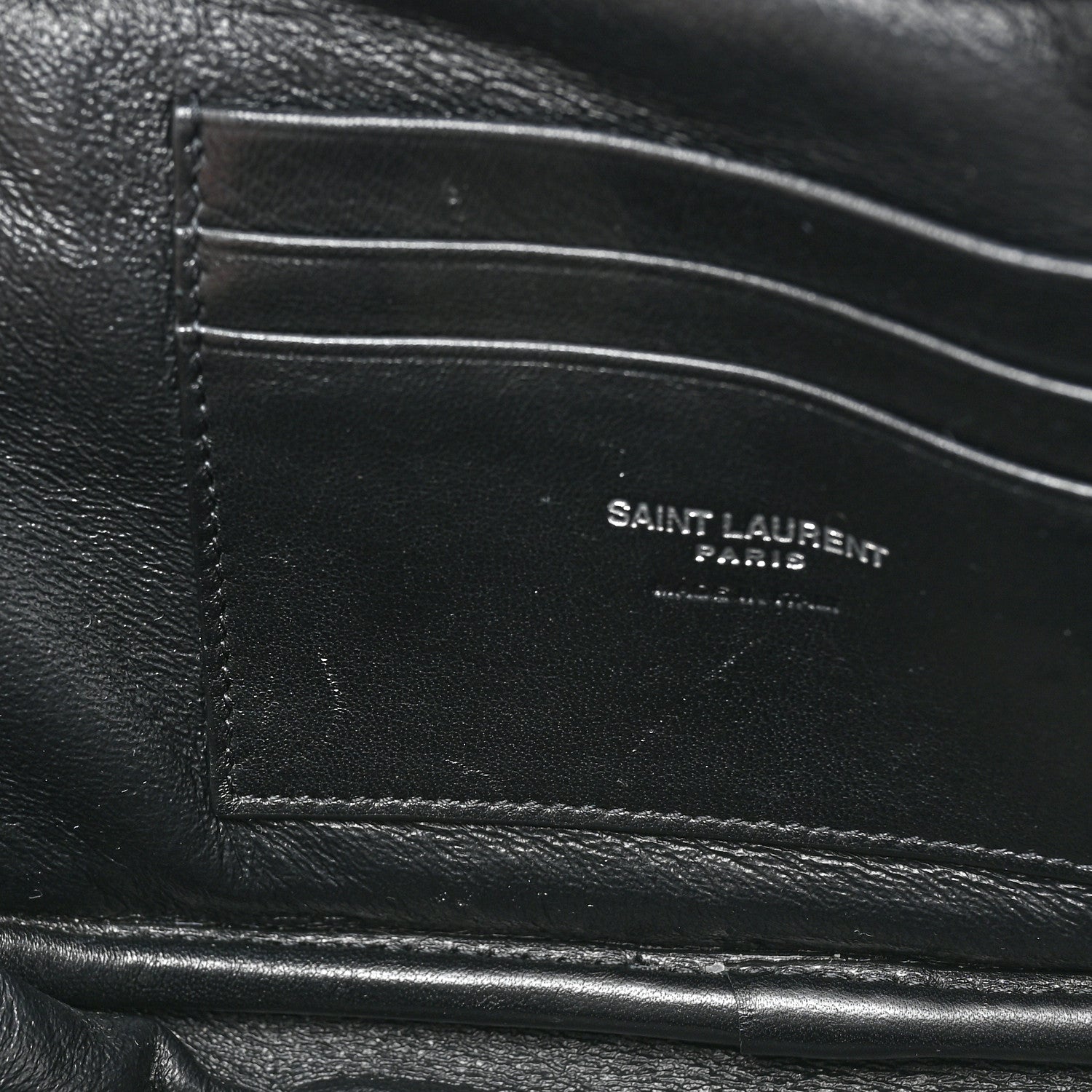 Saint Laurent Grain De Poudre Matelasse Monogram Mini Lou Camera Bag Marble Pink 13 of 14