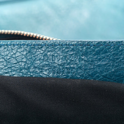Balenciaga Agneau Day Messenger Bleu Mineral 14 of 14