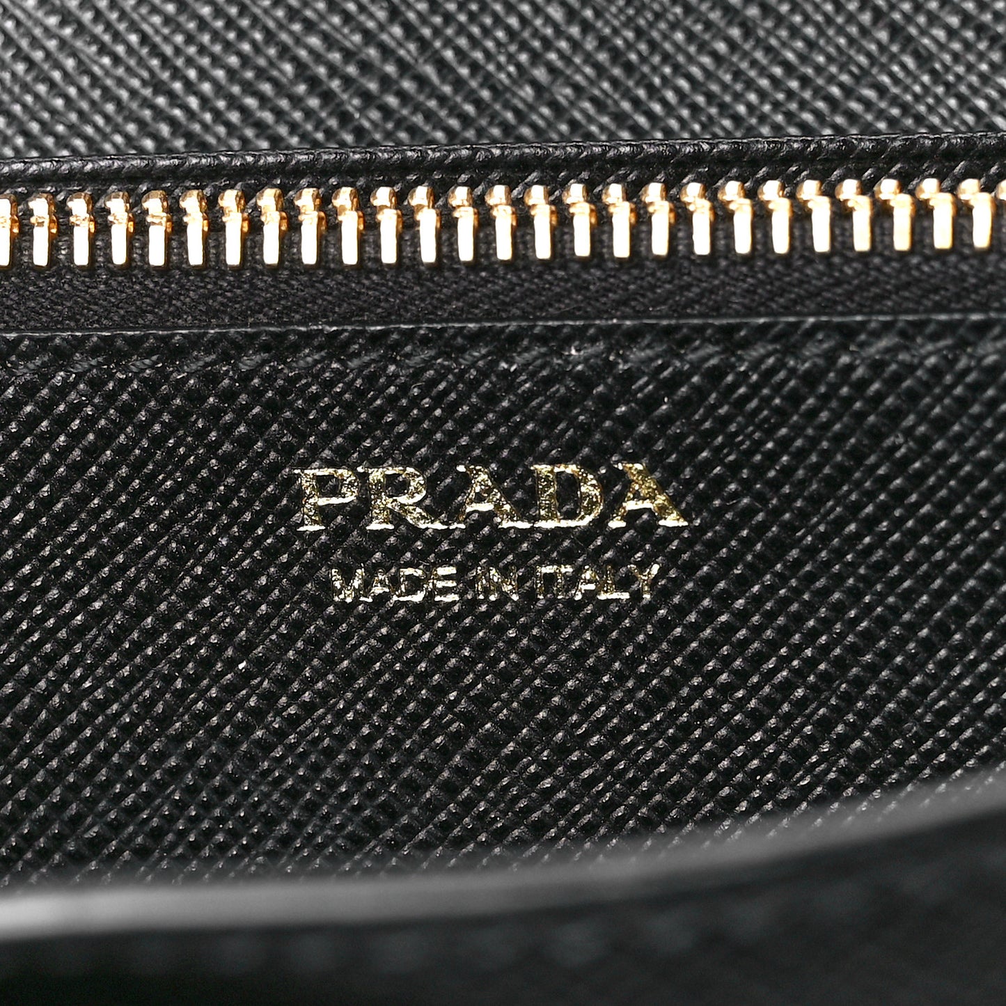 Saffiano Metal Continental Flap Wallet Black