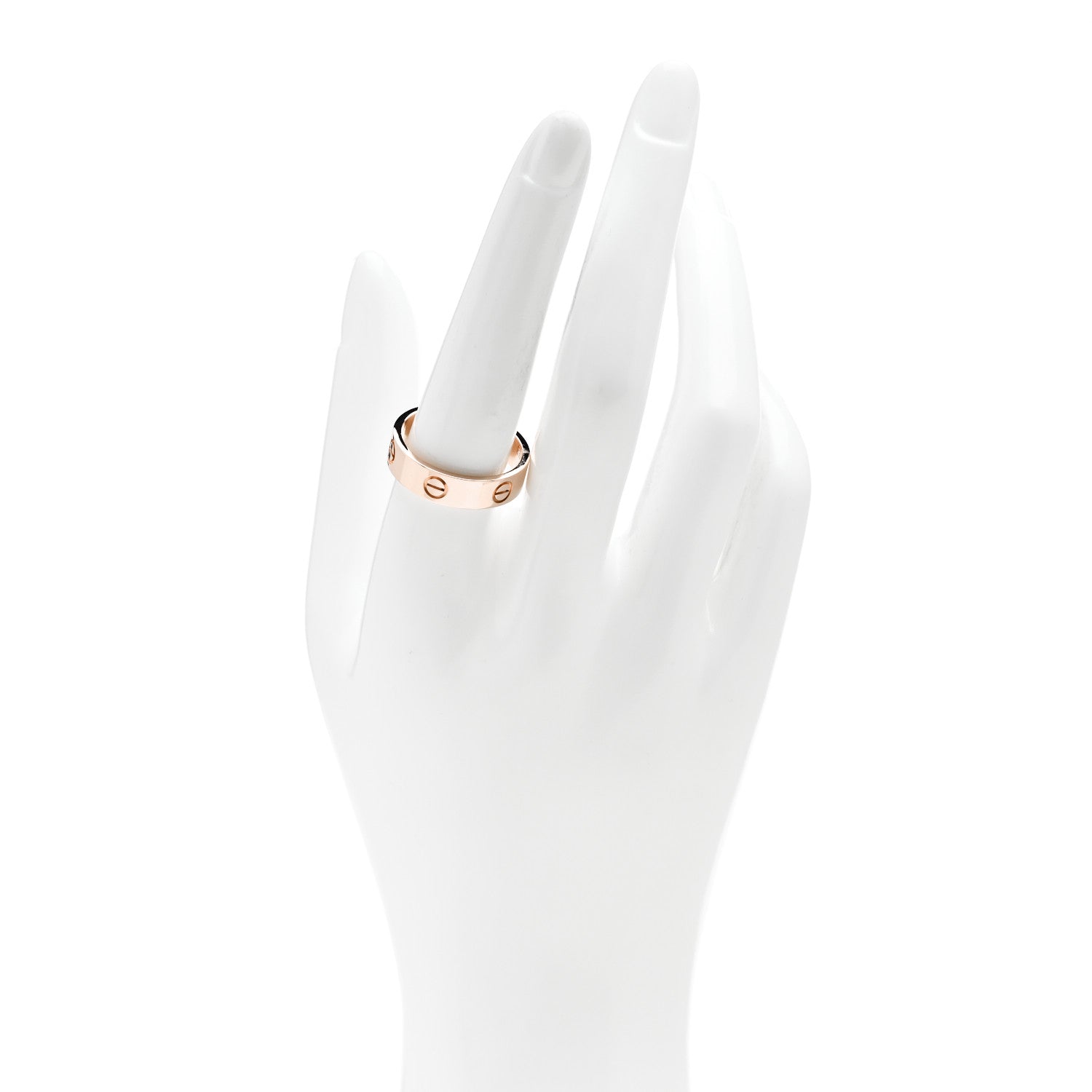 Cartier 18K Pink Gold 5.5mm LOVE Ring 60 9 2 of 4