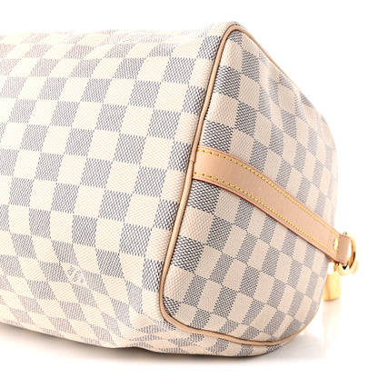 Louis Vuitton Damier Azur Speedy Bandouliere 30 8 of 9