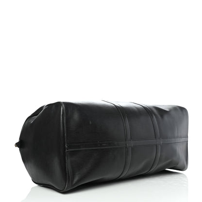 Louis Vuitton Epi Keepall 55 Black 3 of 4