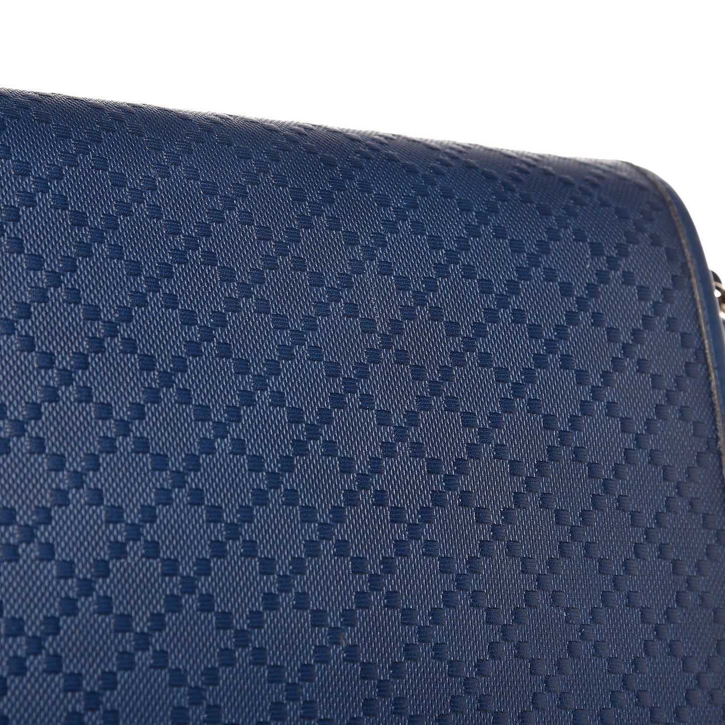 Diamante Medium Flap Messenger Bag Blue