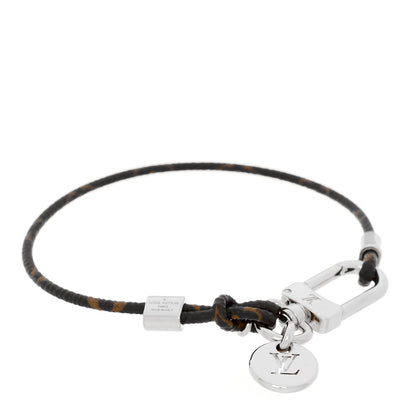 Louis Vuitton Monogram LV Clasp Bracelet 1 of 5