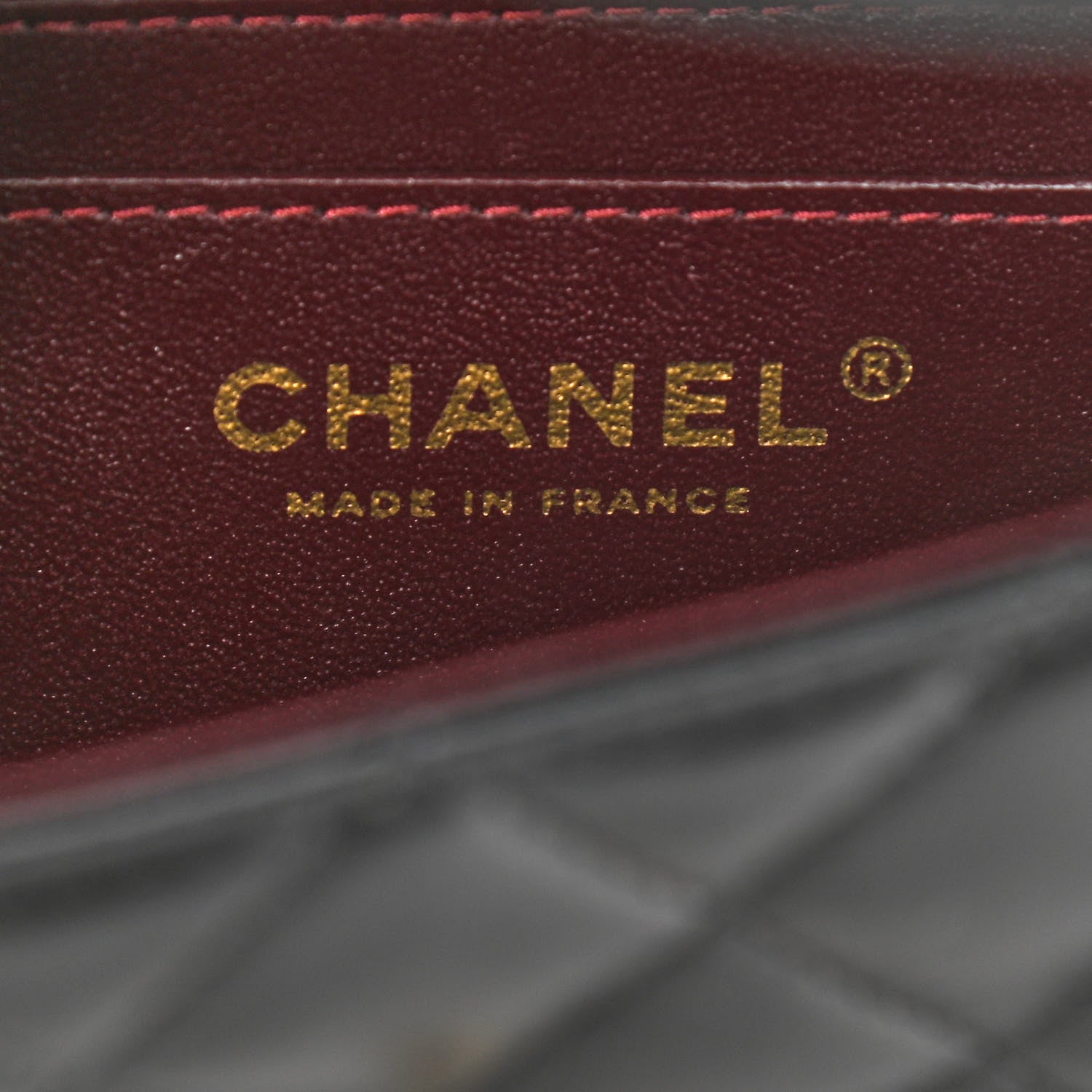 Chanel Lambskin Quilted Mini Rectangular Flap Black 6 of 11