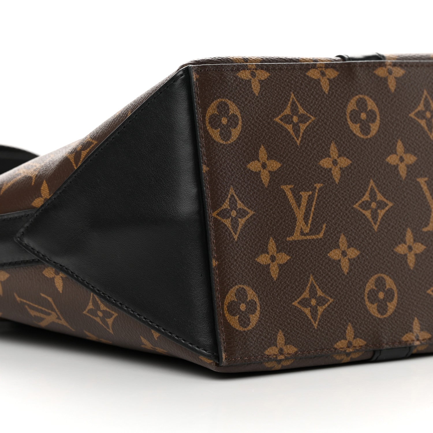 Louis Vuitton Monogram Macassar Weekend Tote PM 9 of 11